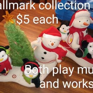 Hallmark collection musical snowman